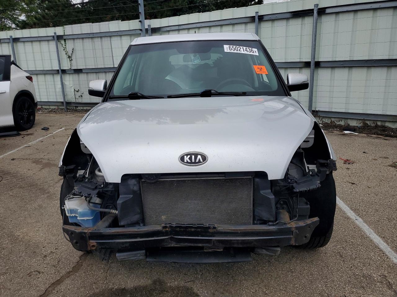 2012 Kia Soul + Серебряный vin: KNDJT2A60C7388451
