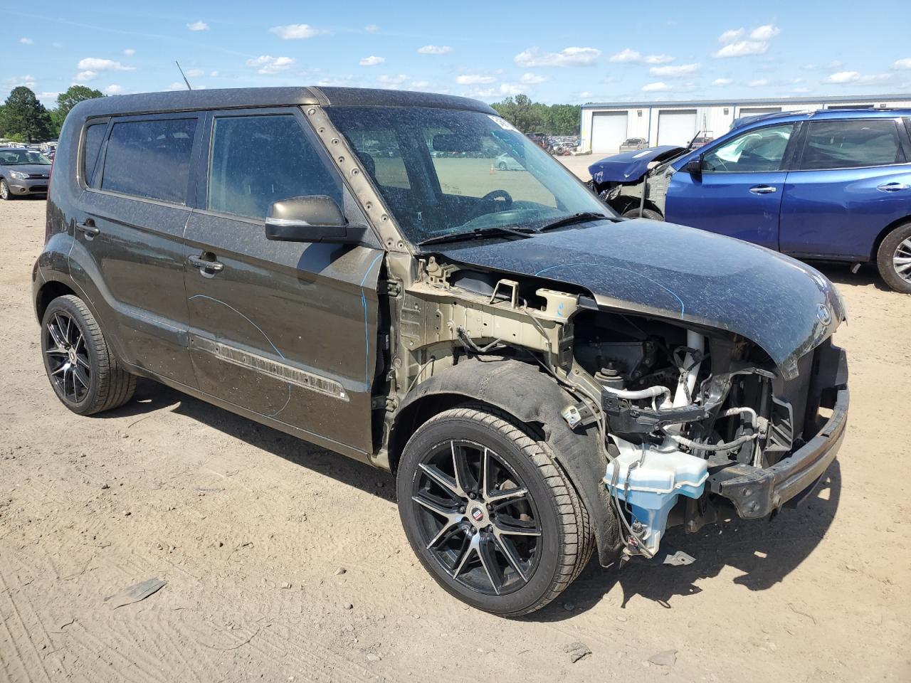 2012 Kia Soul + Gray vin: KNDJT2A60C7391382