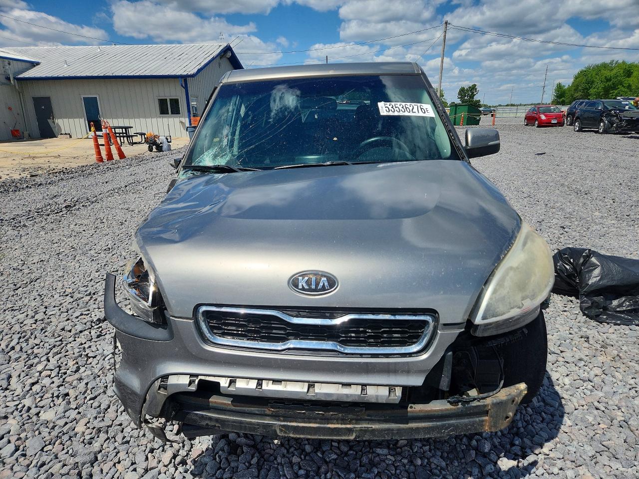 2012 Kia Soul + Gray vin: KNDJT2A60C7410125