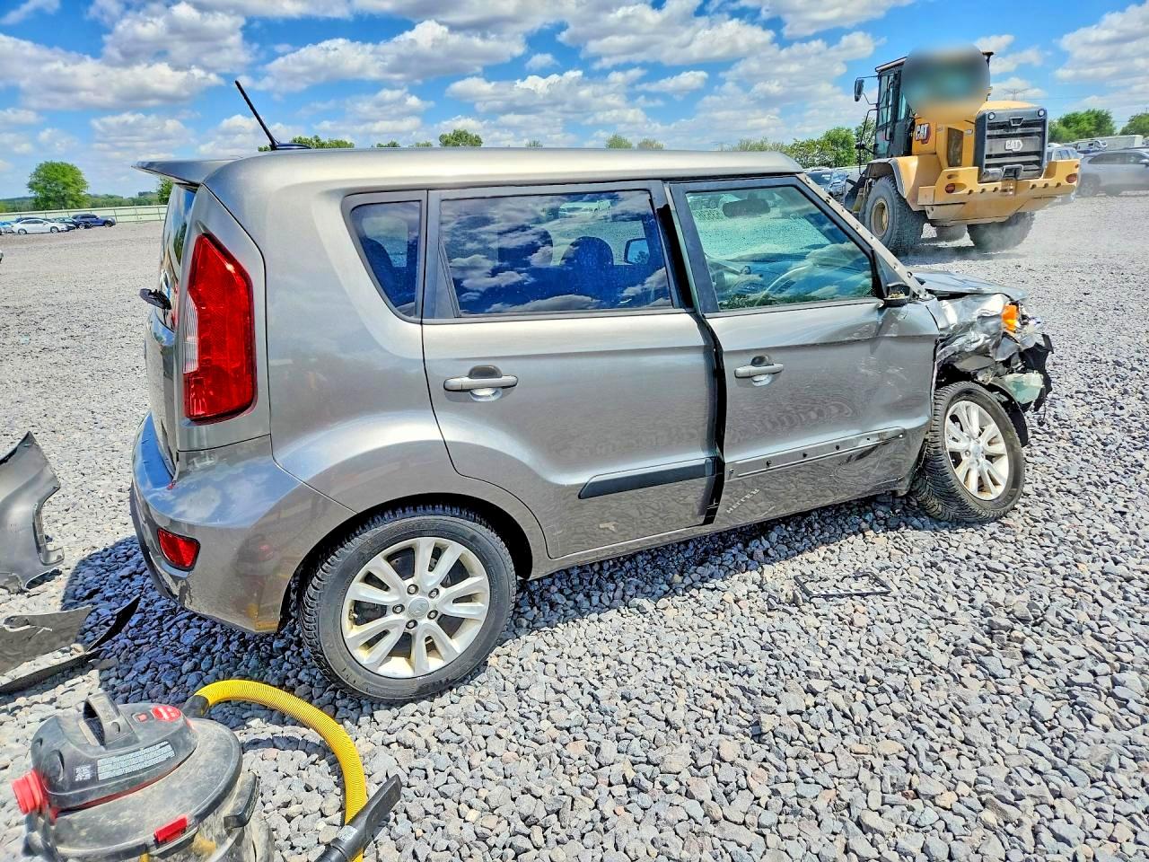 2012 Kia Soul + Gray vin: KNDJT2A60C7410125
