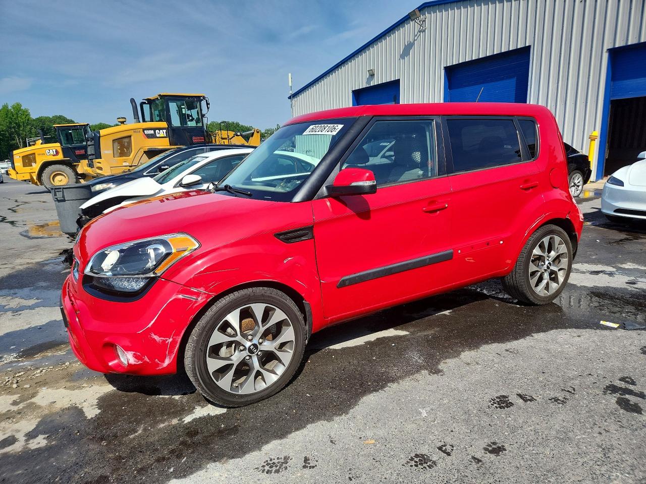 2013 Kia Soul ! Red vin: KNDJT2A60D7549513