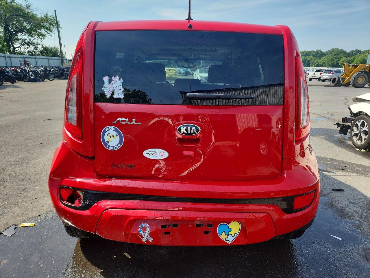 2013 Kia Soul ! Red vin: KNDJT2A60D7549513