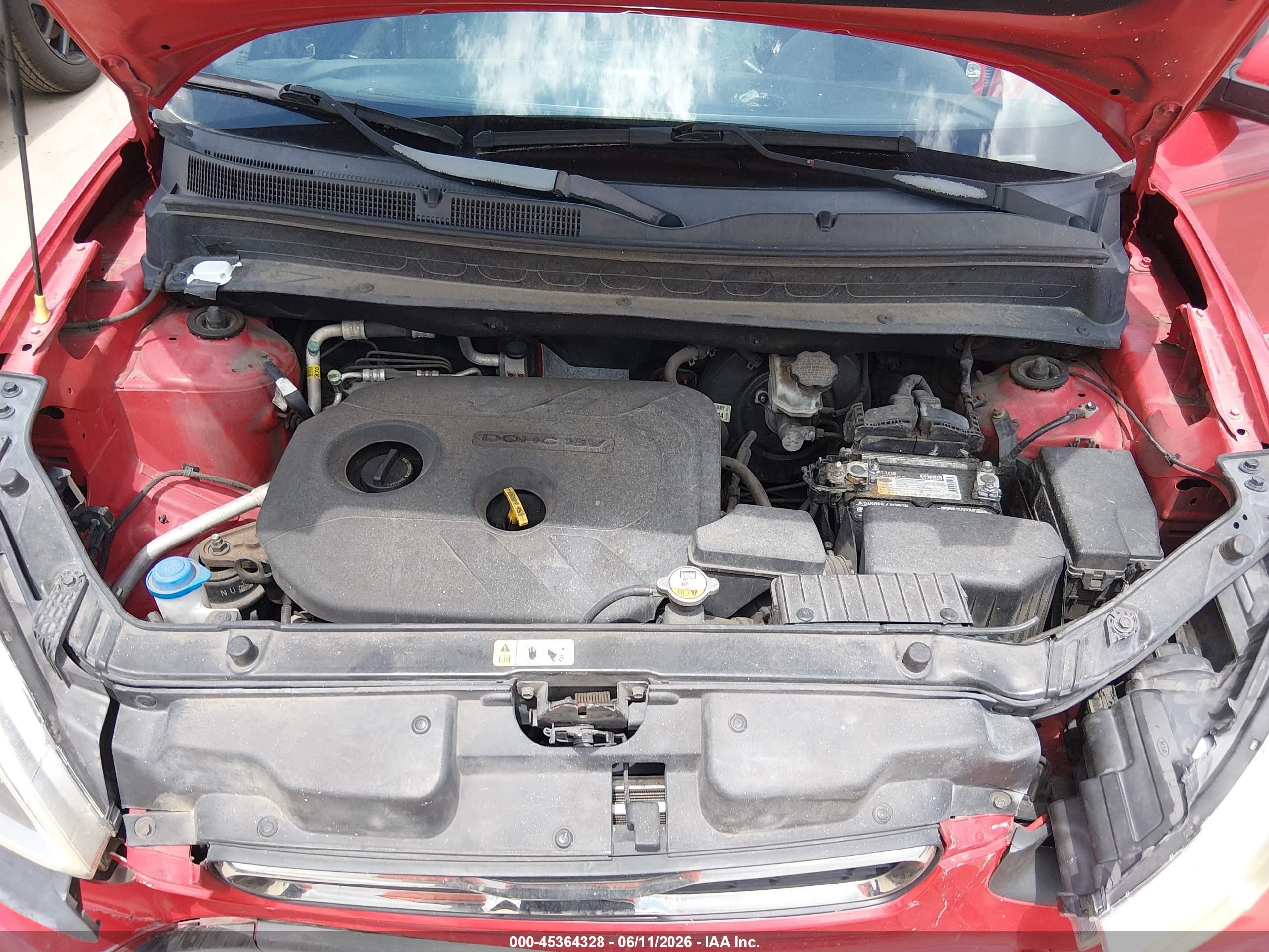 2013 Kia Soul + Красный vin: KNDJT2A60D7566196