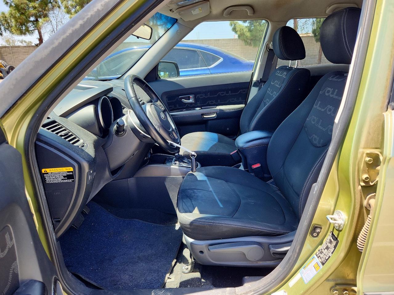 2013 Kia Soul Green vin: KNDJT2A60D7590224