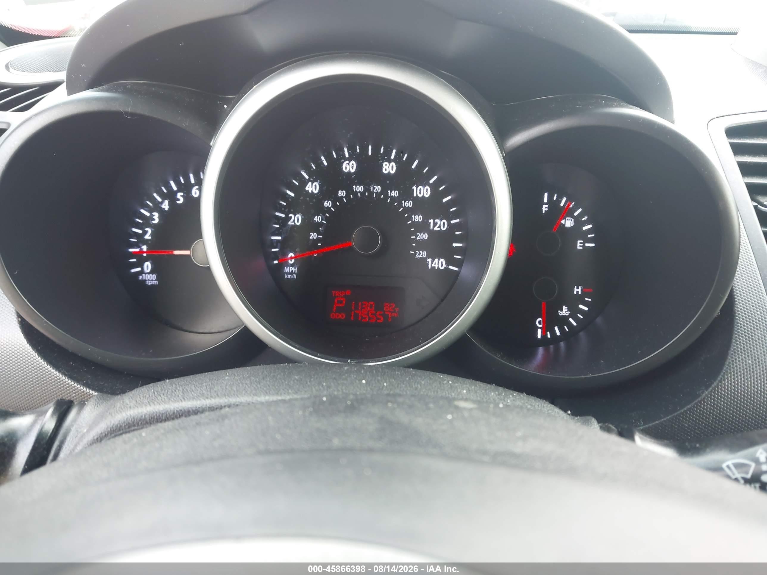 2013 Kia Soul + Красный vin: KNDJT2A60D7609077