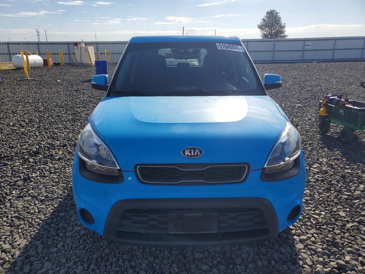 2013 Kia Soul + Blue vin: KNDJT2A60D7628373
