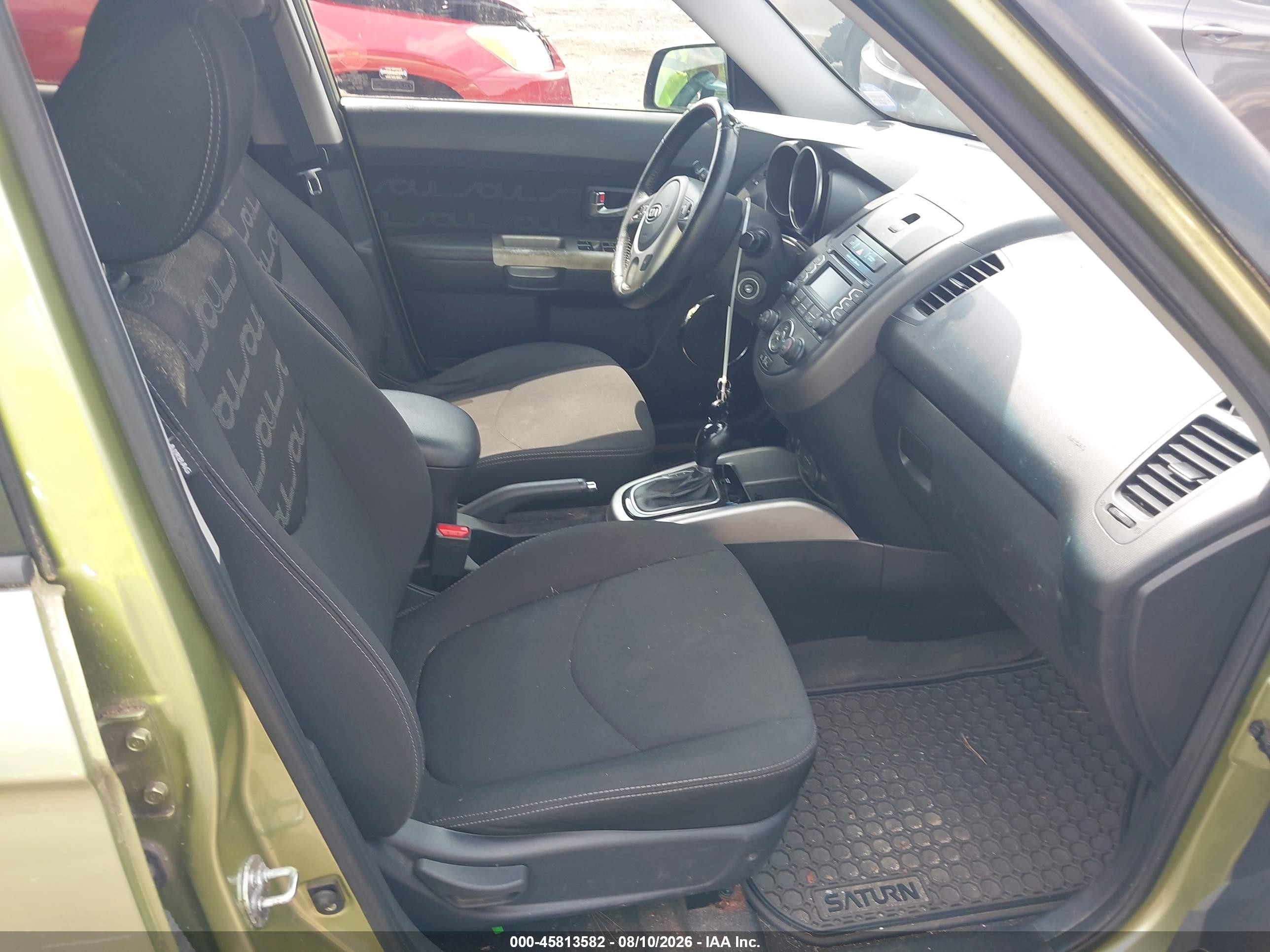 2012 Kia Soul + Green vin: KNDJT2A61C7399779