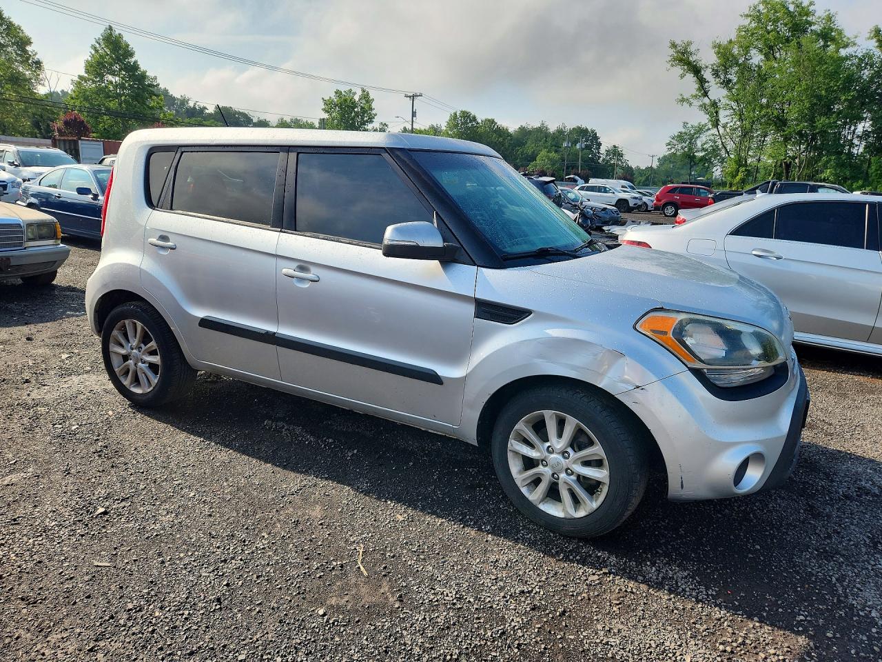 2012 Kia Soul + Silver vin: KNDJT2A61C7457373