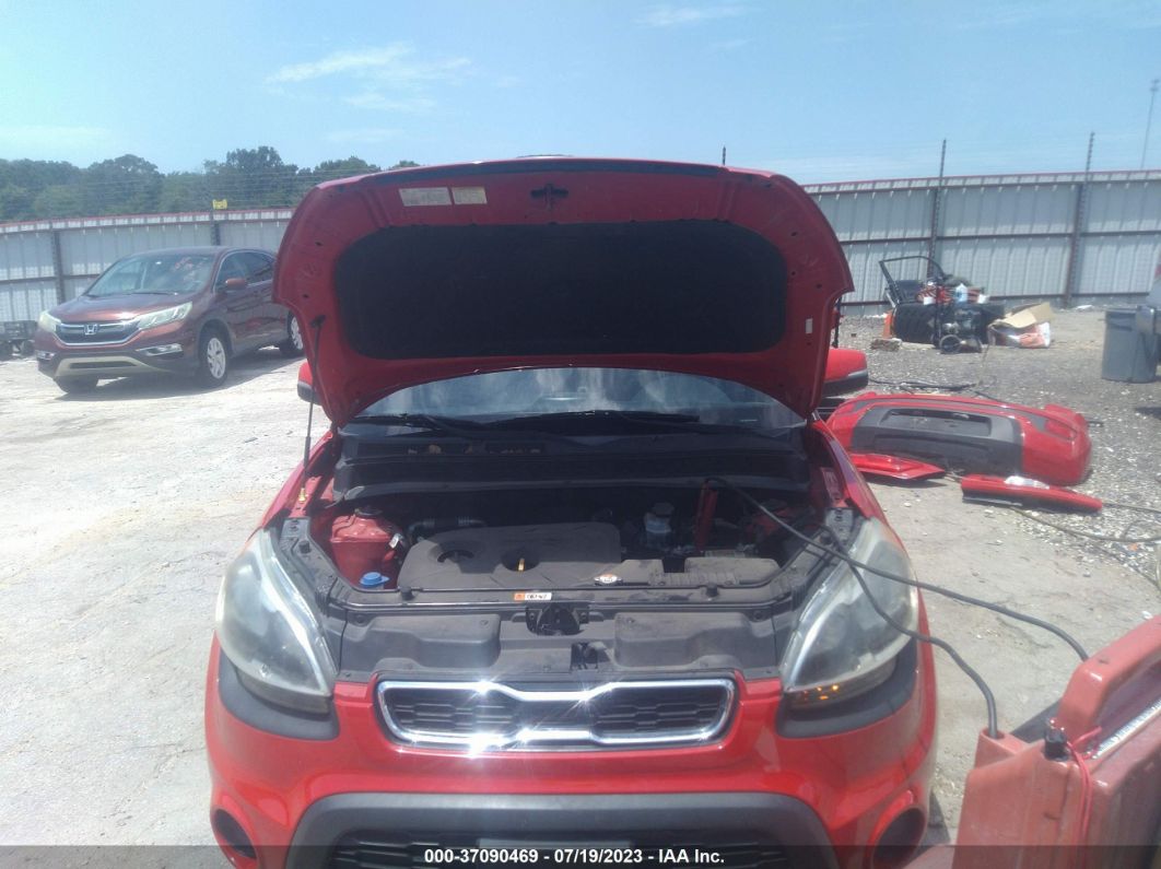 2012 Kia Soul + Red vin: KNDJT2A61C7466297