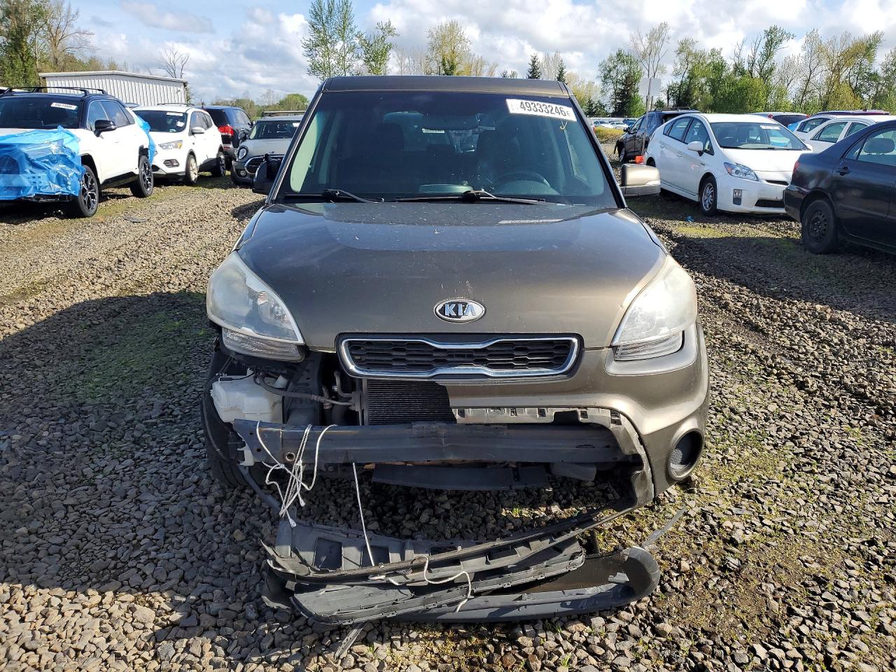 2012 Kia Soul + Коричневый vin: KNDJT2A61C7470608
