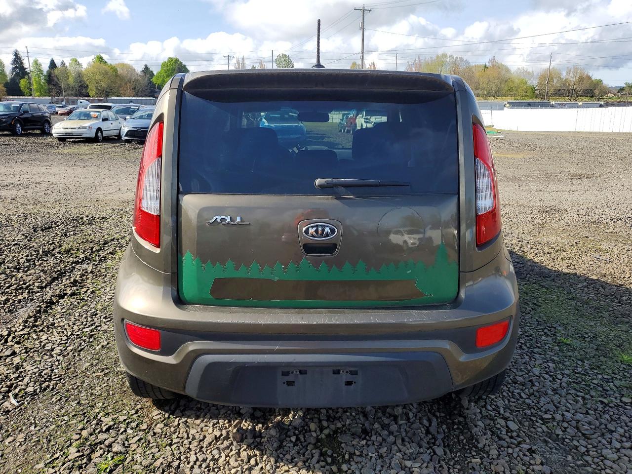 2012 Kia Soul + Коричневый vin: KNDJT2A61C7470608