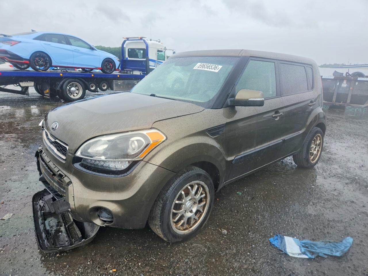 2013 Kia Soul ! Green vin: KNDJT2A61D7575375