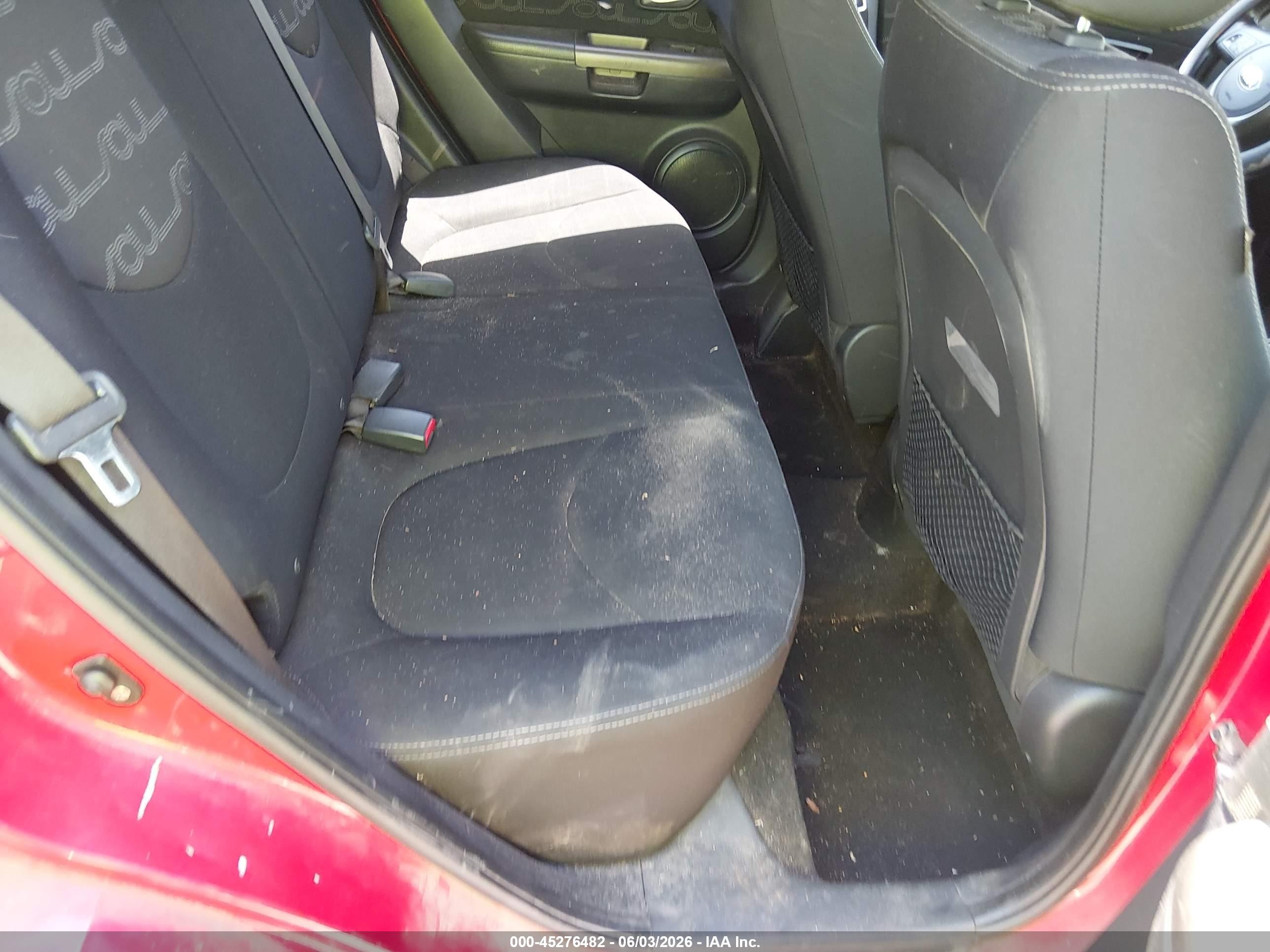 2013 Kia Soul + Красный vin: KNDJT2A61D7598638