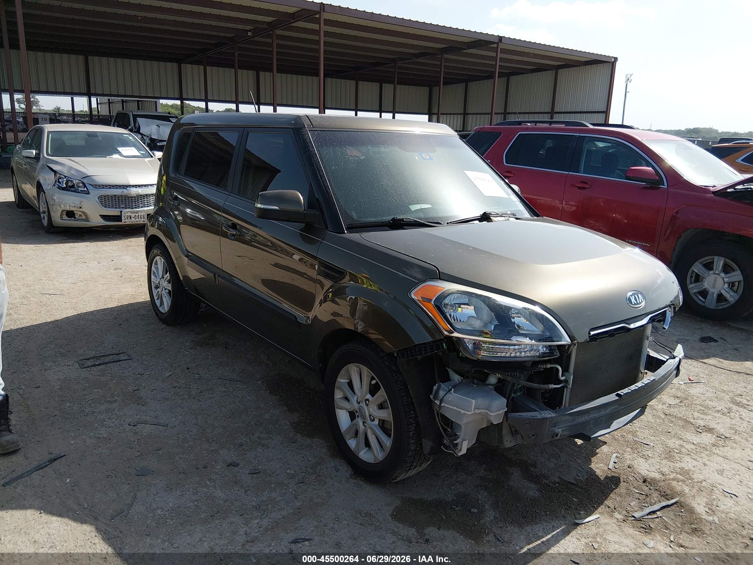 2012 Kia Soul + Brown vin: KNDJT2A62C7370470
