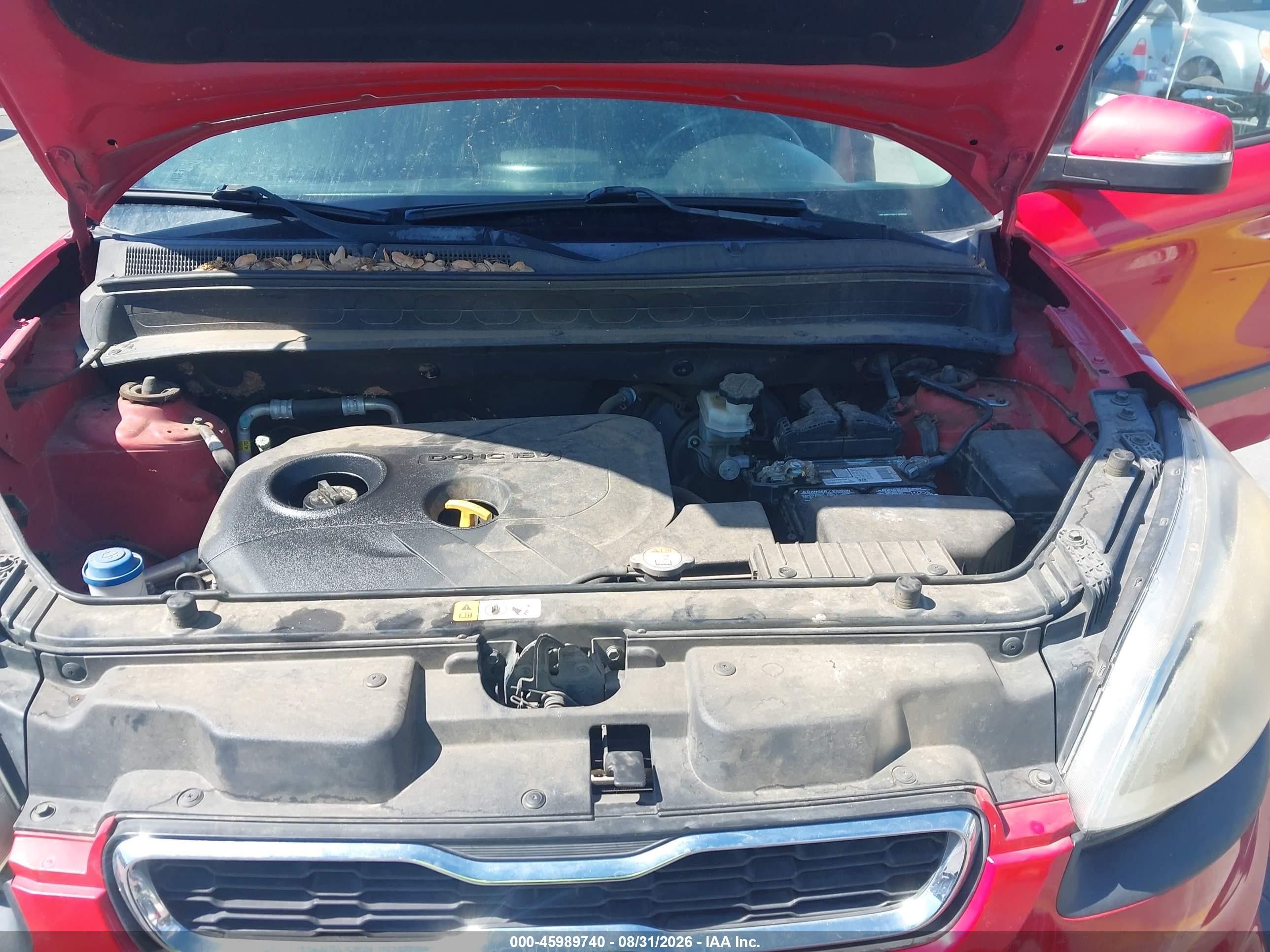 2012 Kia Soul + Red vin: KNDJT2A62C7458306