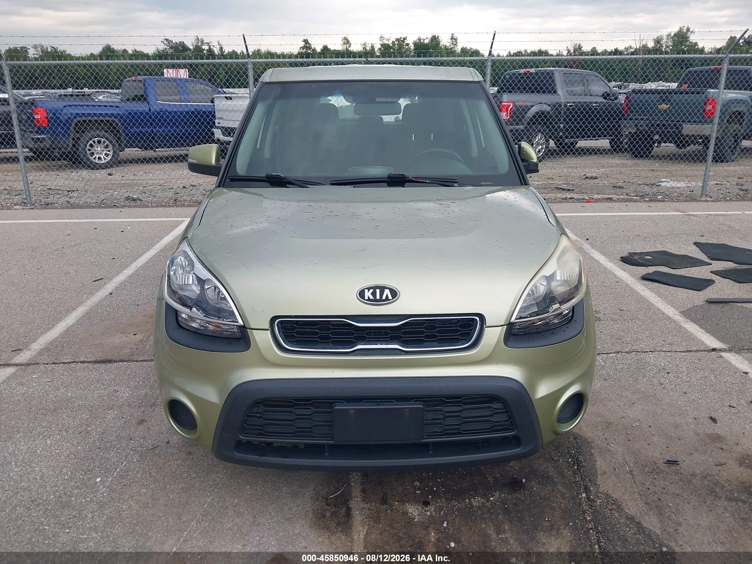 2012 Kia Soul + Green vin: KNDJT2A62C7467992