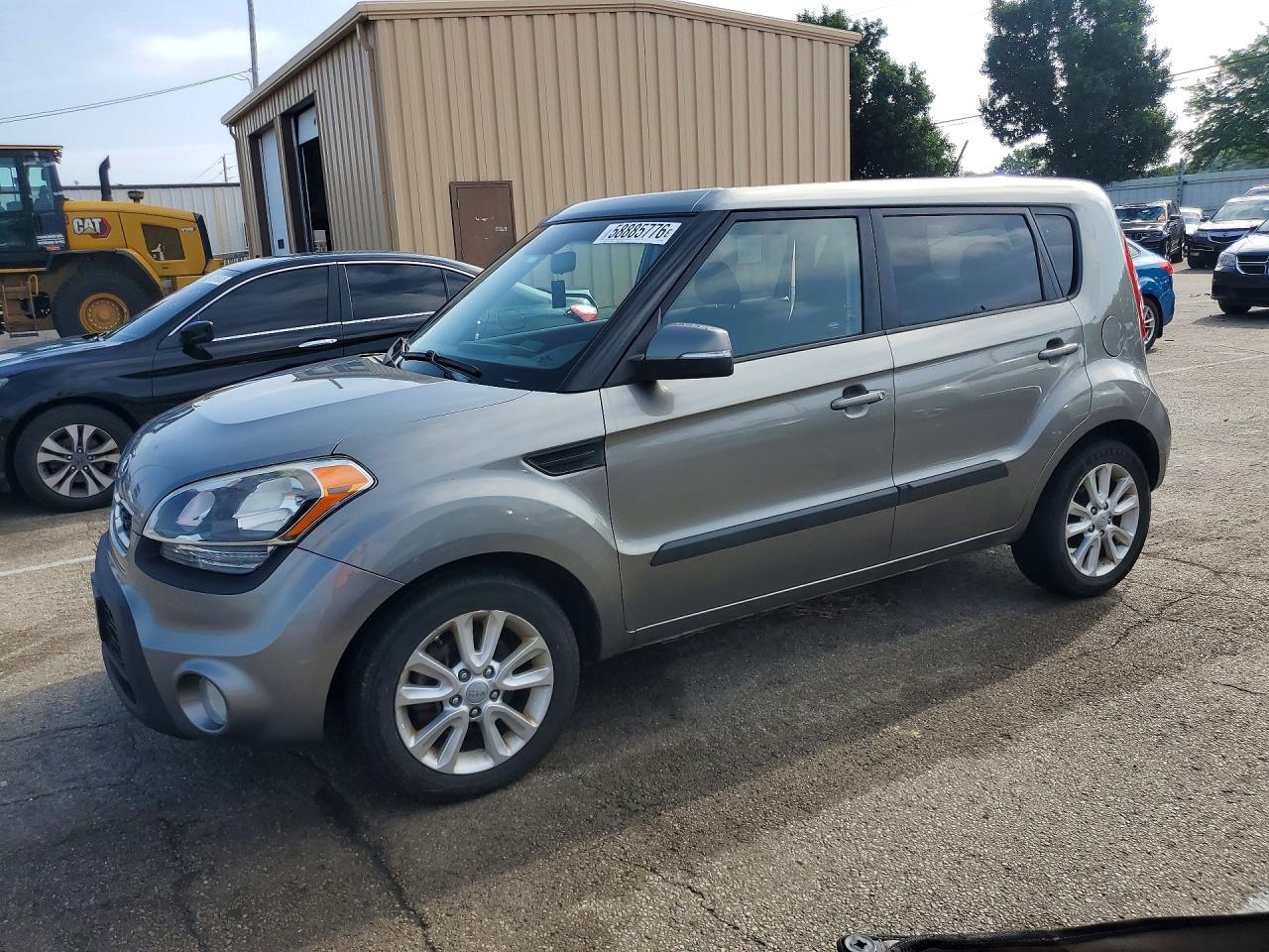 2013 Kia Soul + Gray vin: KNDJT2A62D7545706