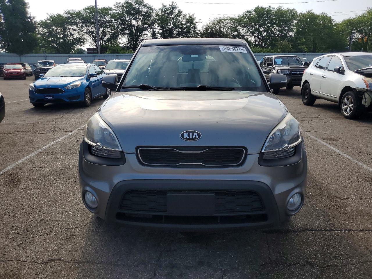 2013 Kia Soul + Gray vin: KNDJT2A62D7545706