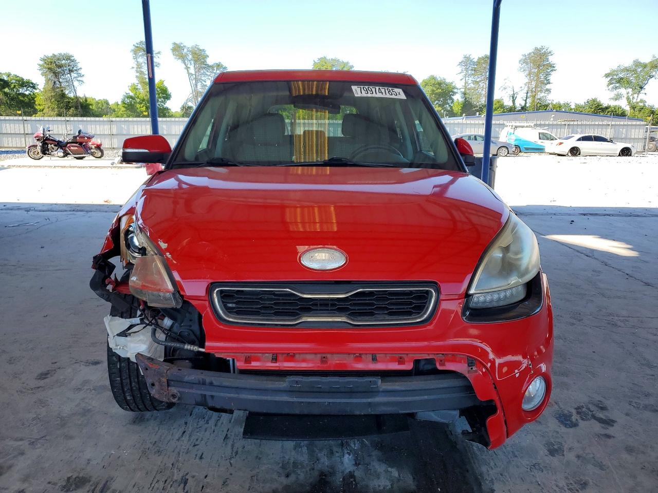 2013 Kia Soul ! Красный vin: KNDJT2A62D7575630