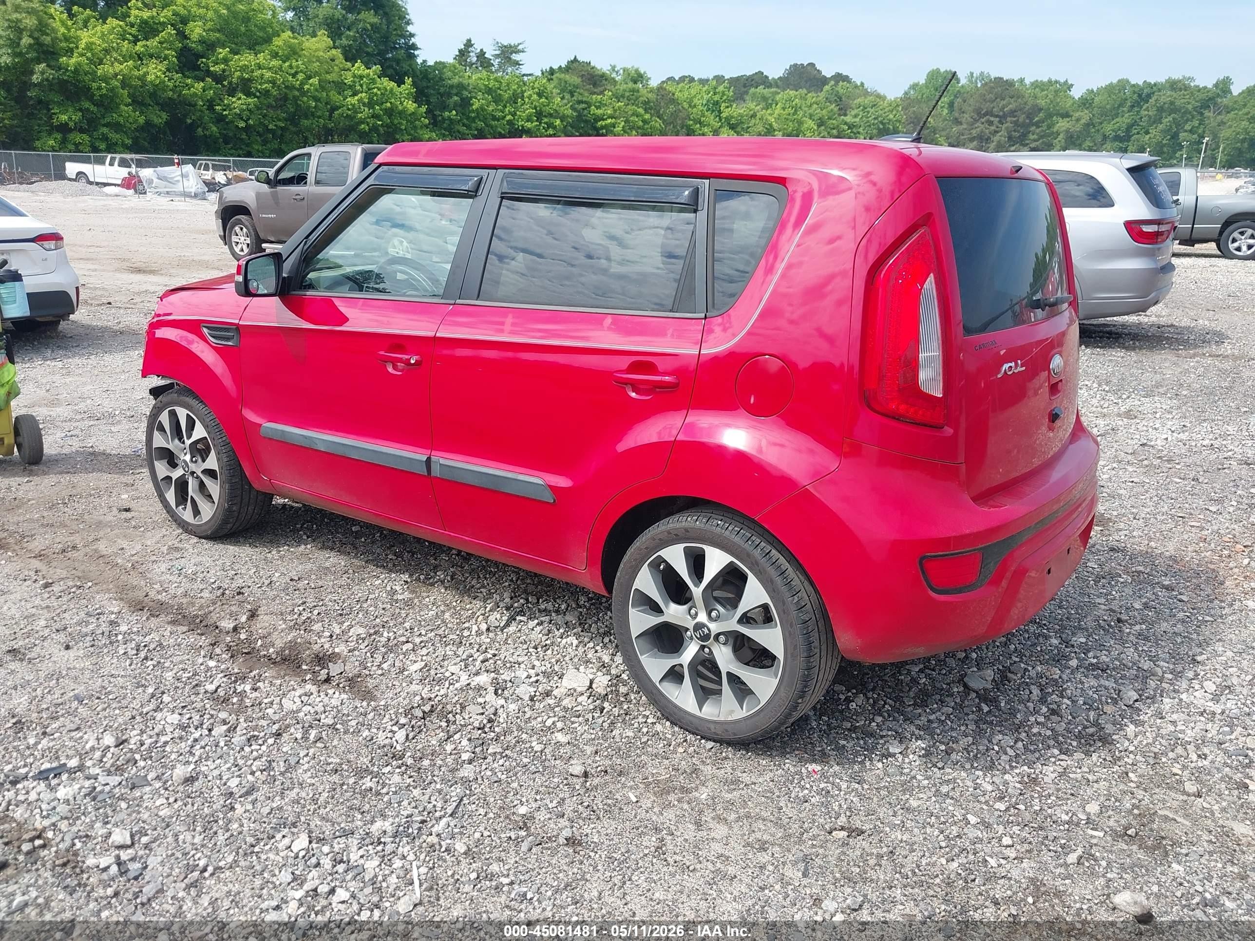 2013 Kia Soul ! Red vin: KNDJT2A62D7577846