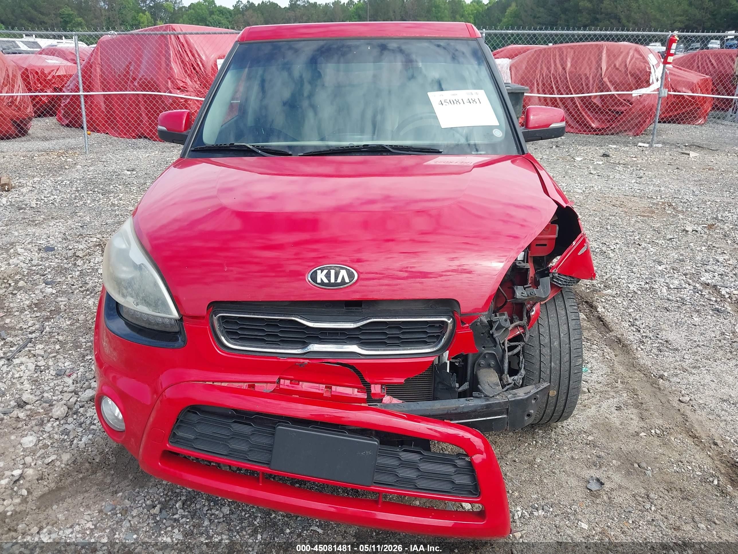 2013 Kia Soul ! Red vin: KNDJT2A62D7577846