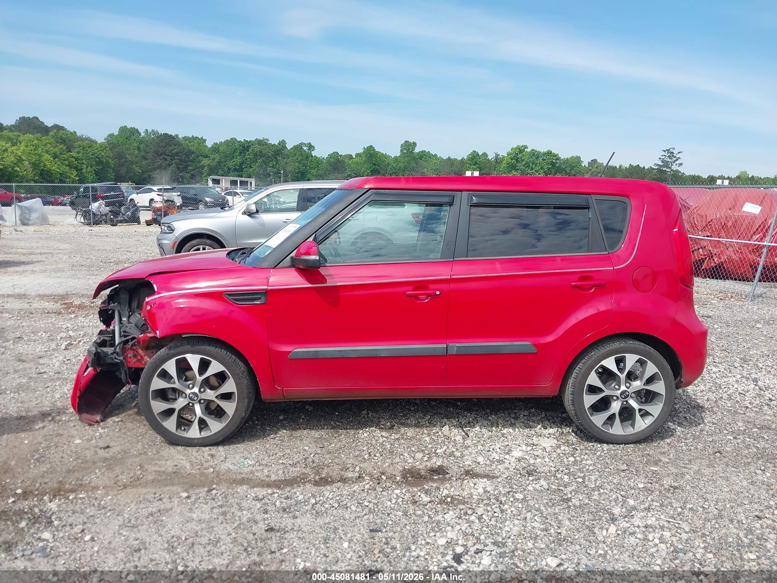 2013 Kia Soul ! Red vin: KNDJT2A62D7577846