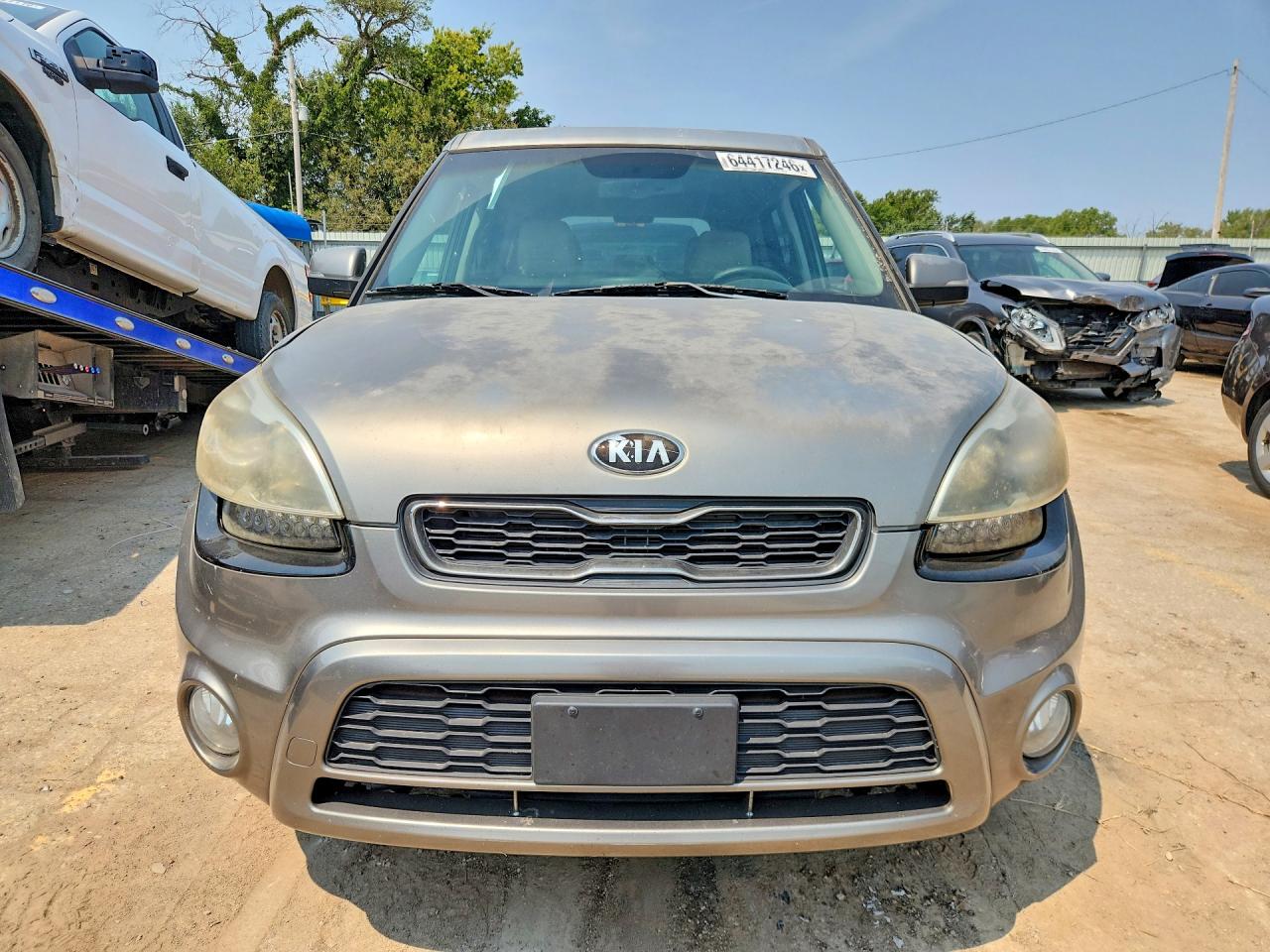 2013 Kia Soul ! Gray vin: KNDJT2A62D7618802