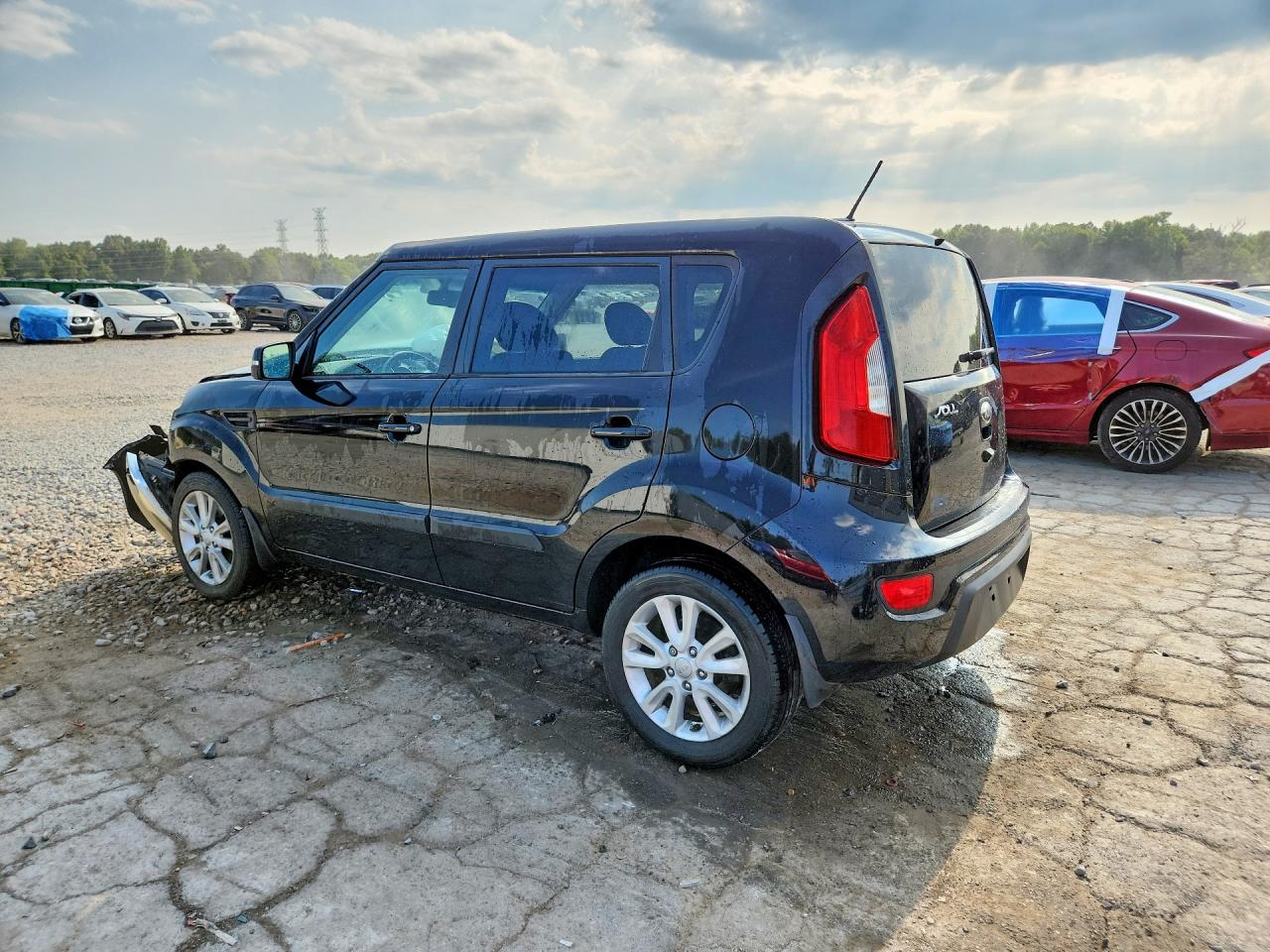 2013 Kia Soul + Черный vin: KNDJT2A62D7751575