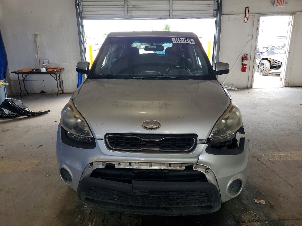 2013 Kia Soul + Серебряный vin: KNDJT2A62D7764701