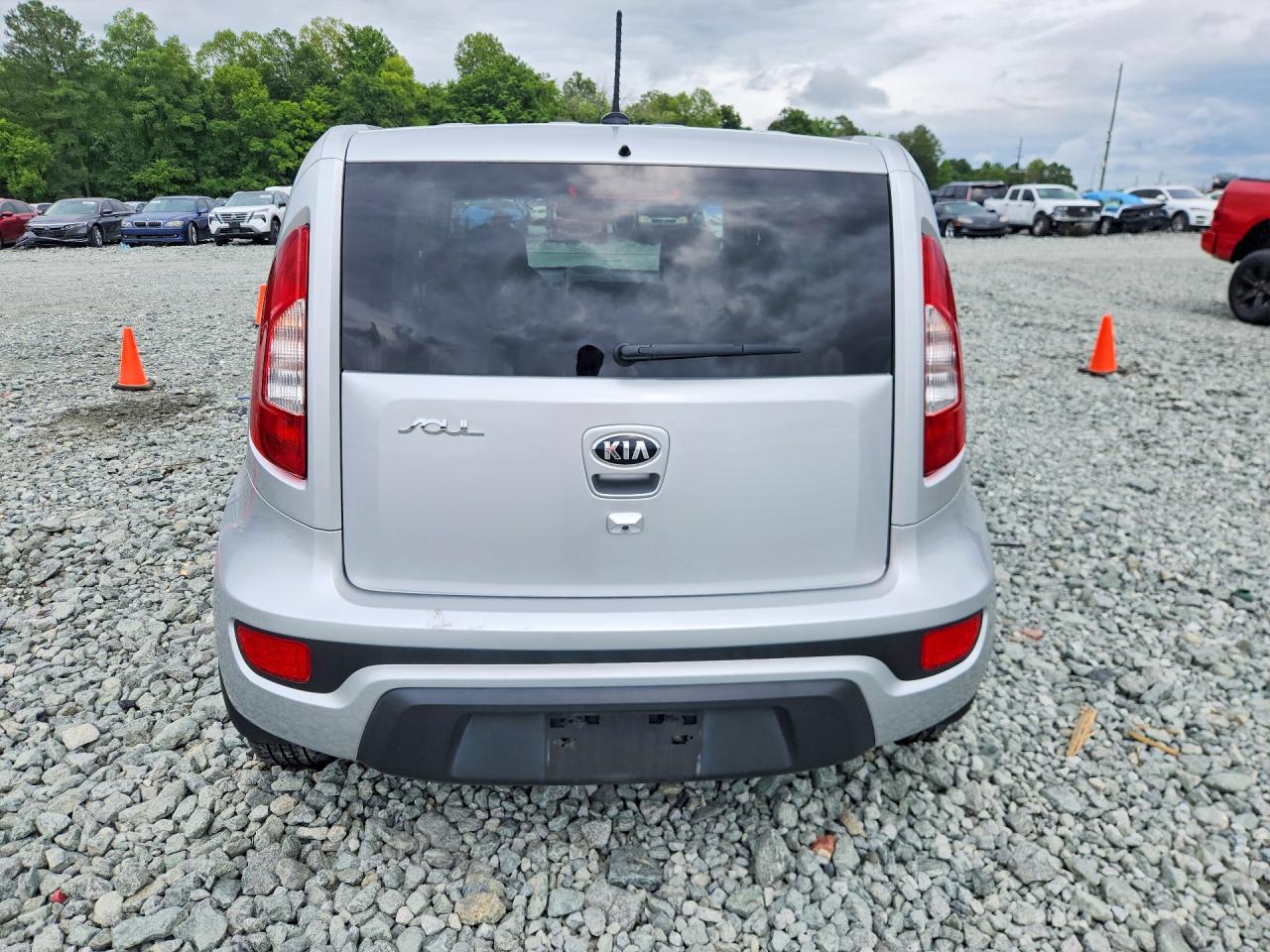 2013 Kia Soul + Серебряный vin: KNDJT2A62D7769428