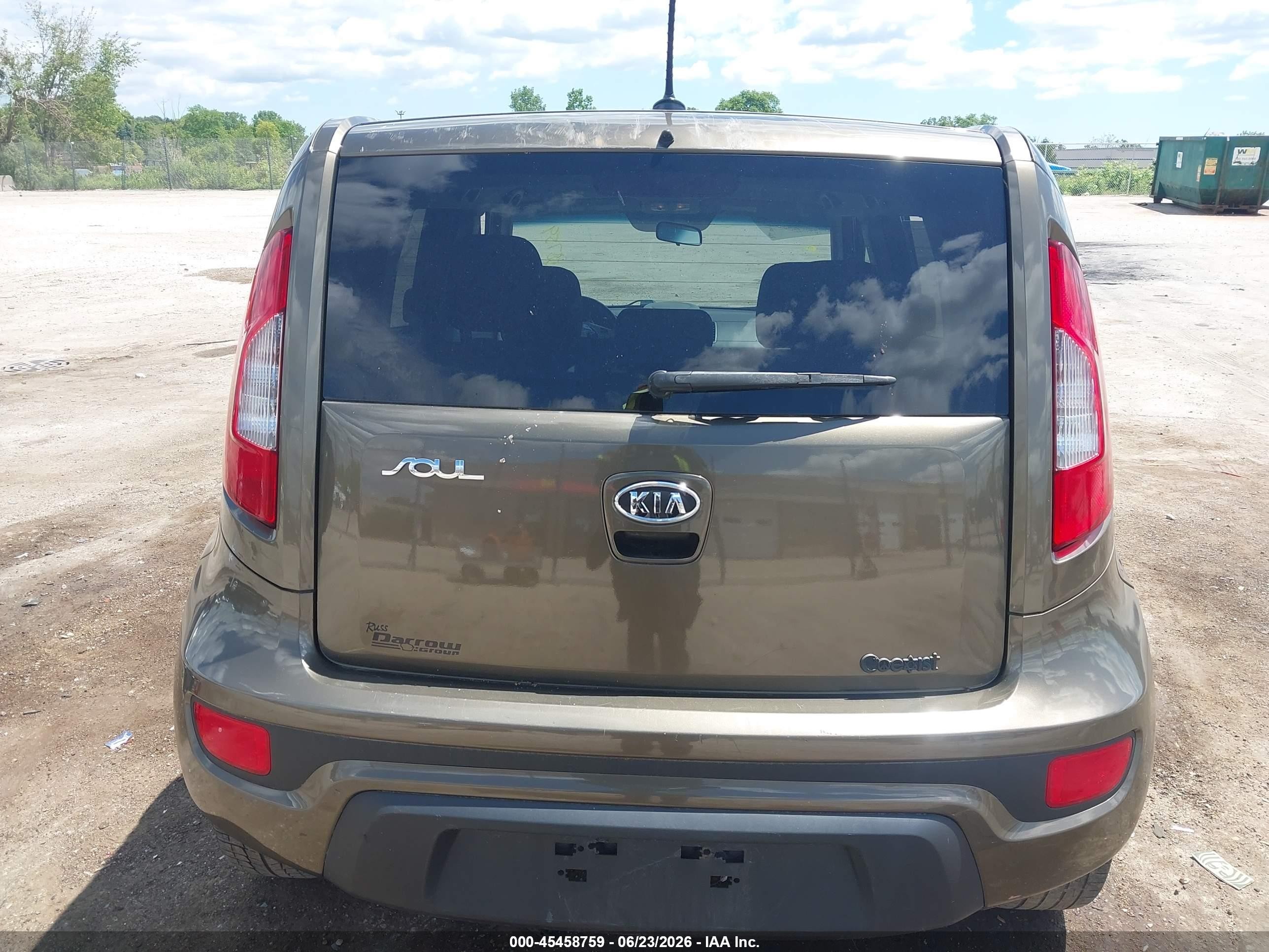 2012 Kia Soul + Gray vin: KNDJT2A63C7368341