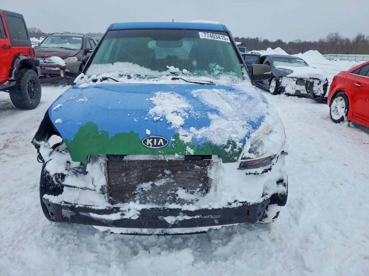 2012 Kia Soul + Green vin: KNDJT2A63C7374351