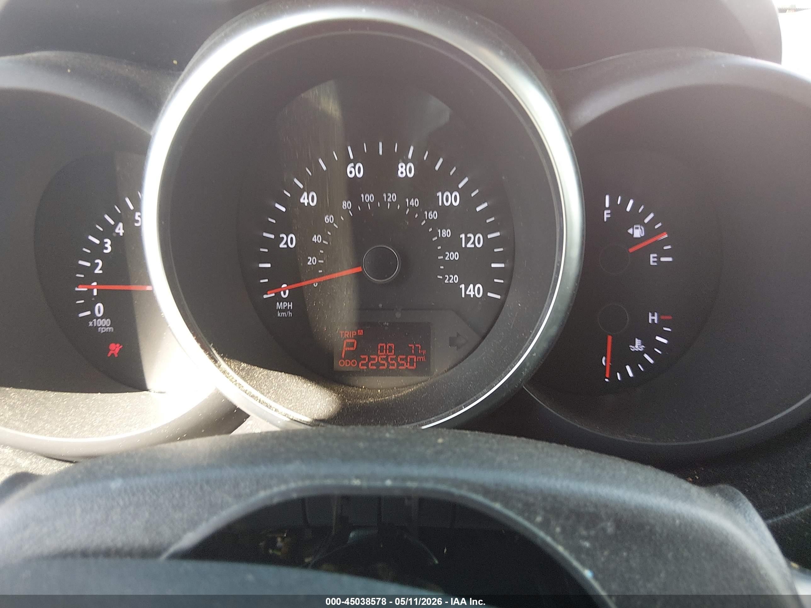 2012 Kia Soul + Red vin: KNDJT2A63C7378609