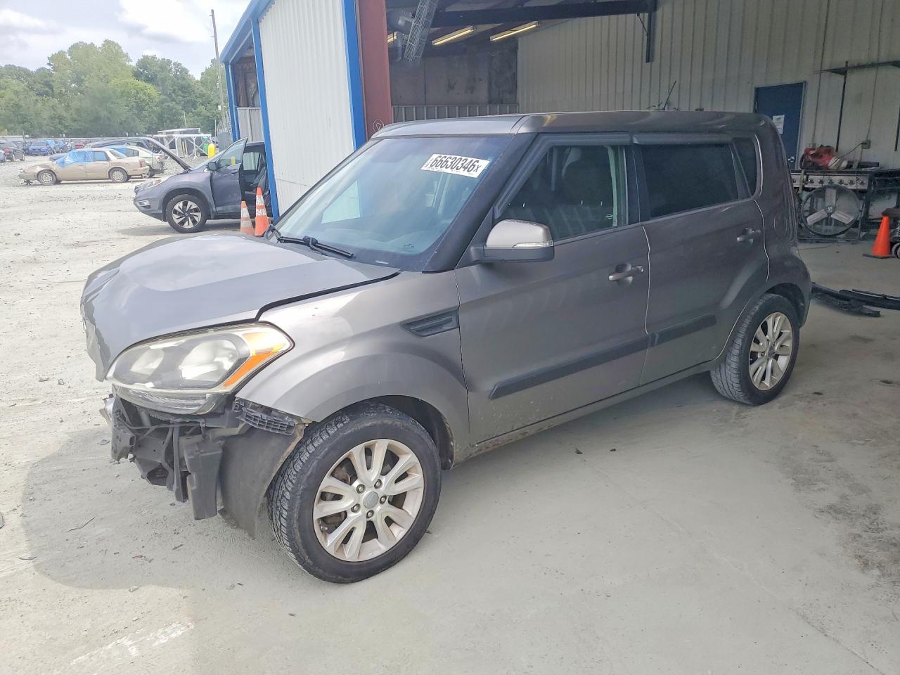 2012 Kia Soul + Серый vin: KNDJT2A63C7385706