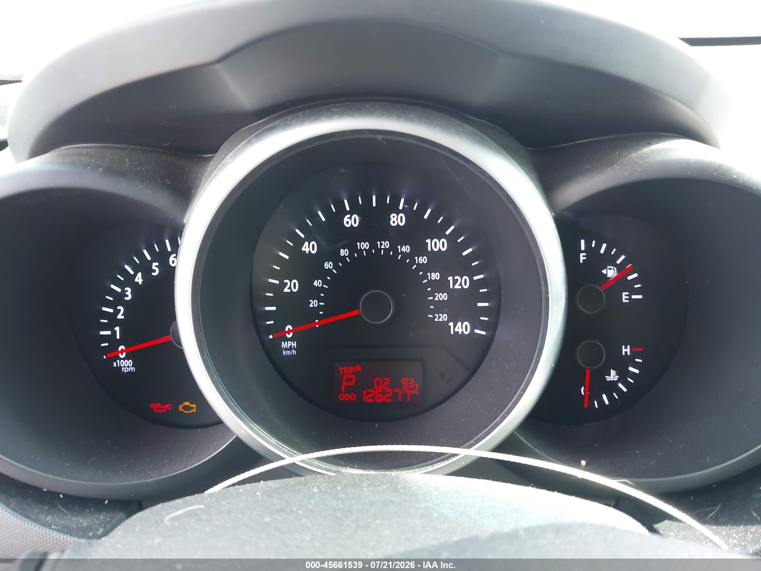 2012 Kia Soul + Red vin: KNDJT2A63C7408871