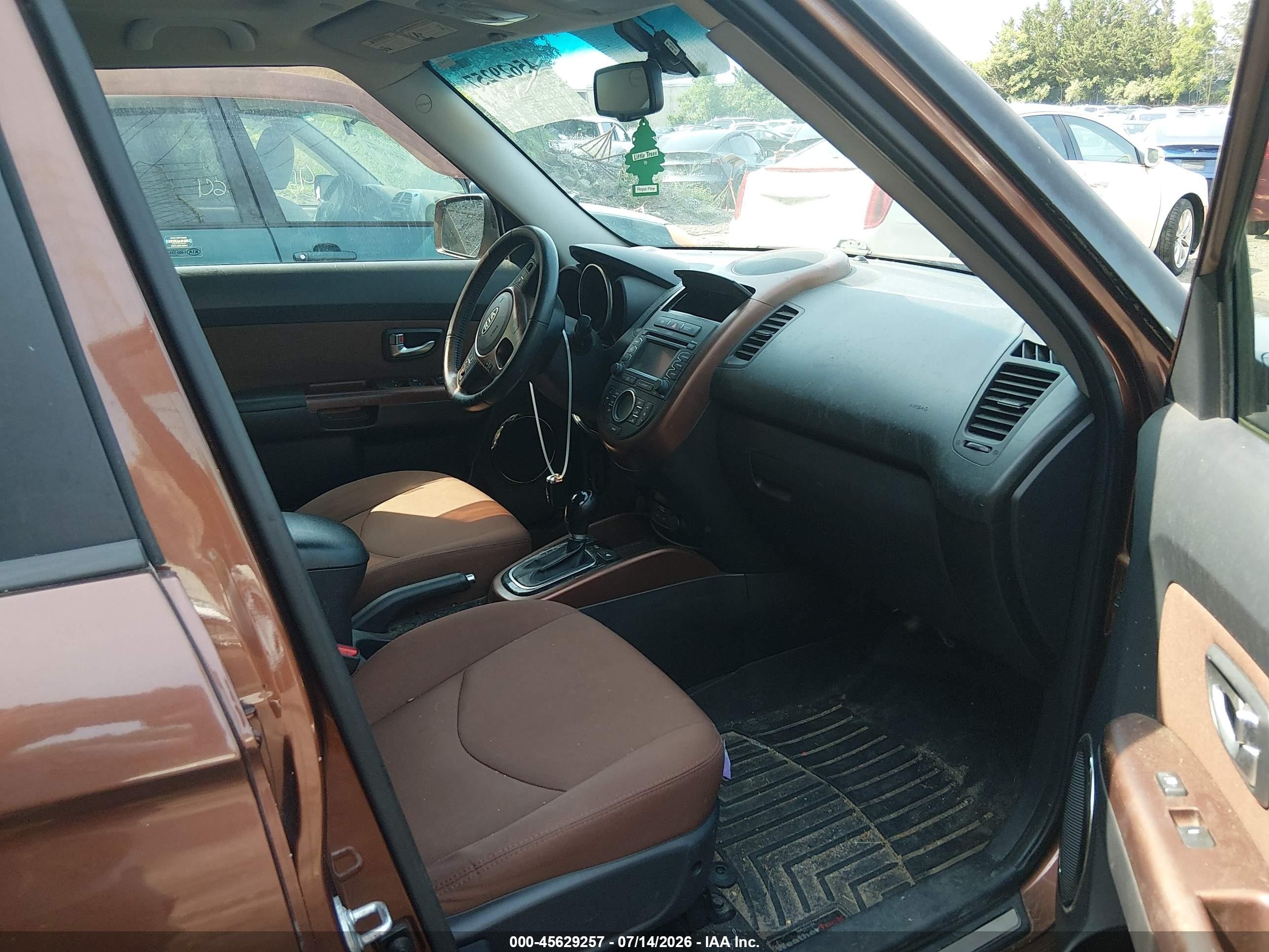 2012 Kia Soul ! Brown vin: KNDJT2A63C7432877