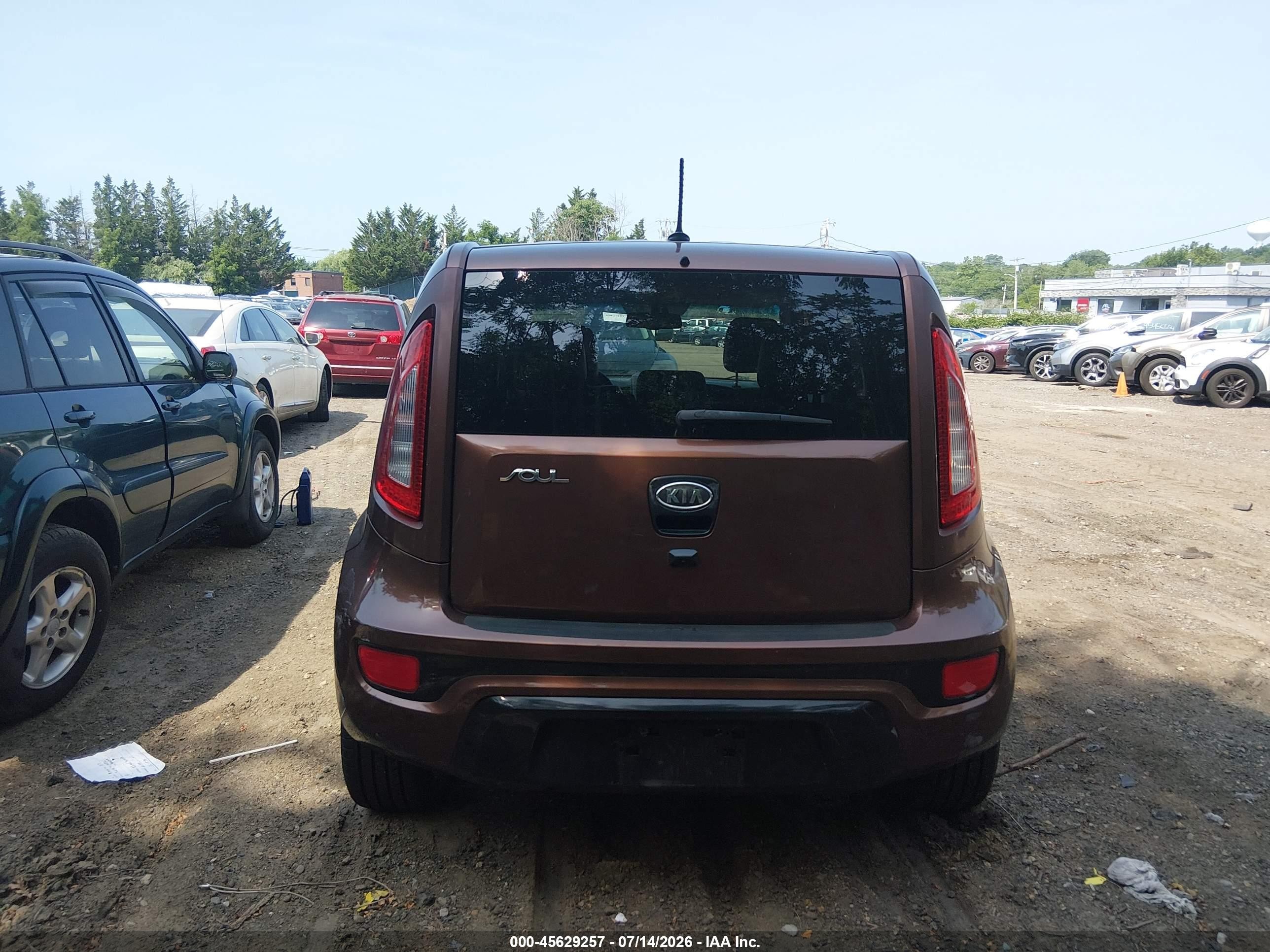 2012 Kia Soul ! Brown vin: KNDJT2A63C7432877