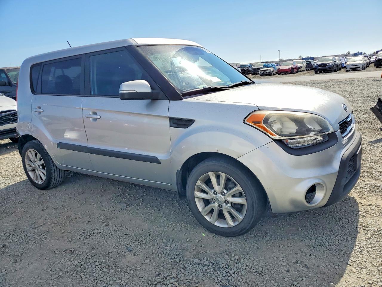 2012 Kia Soul + Silver vin: KNDJT2A63C7435116