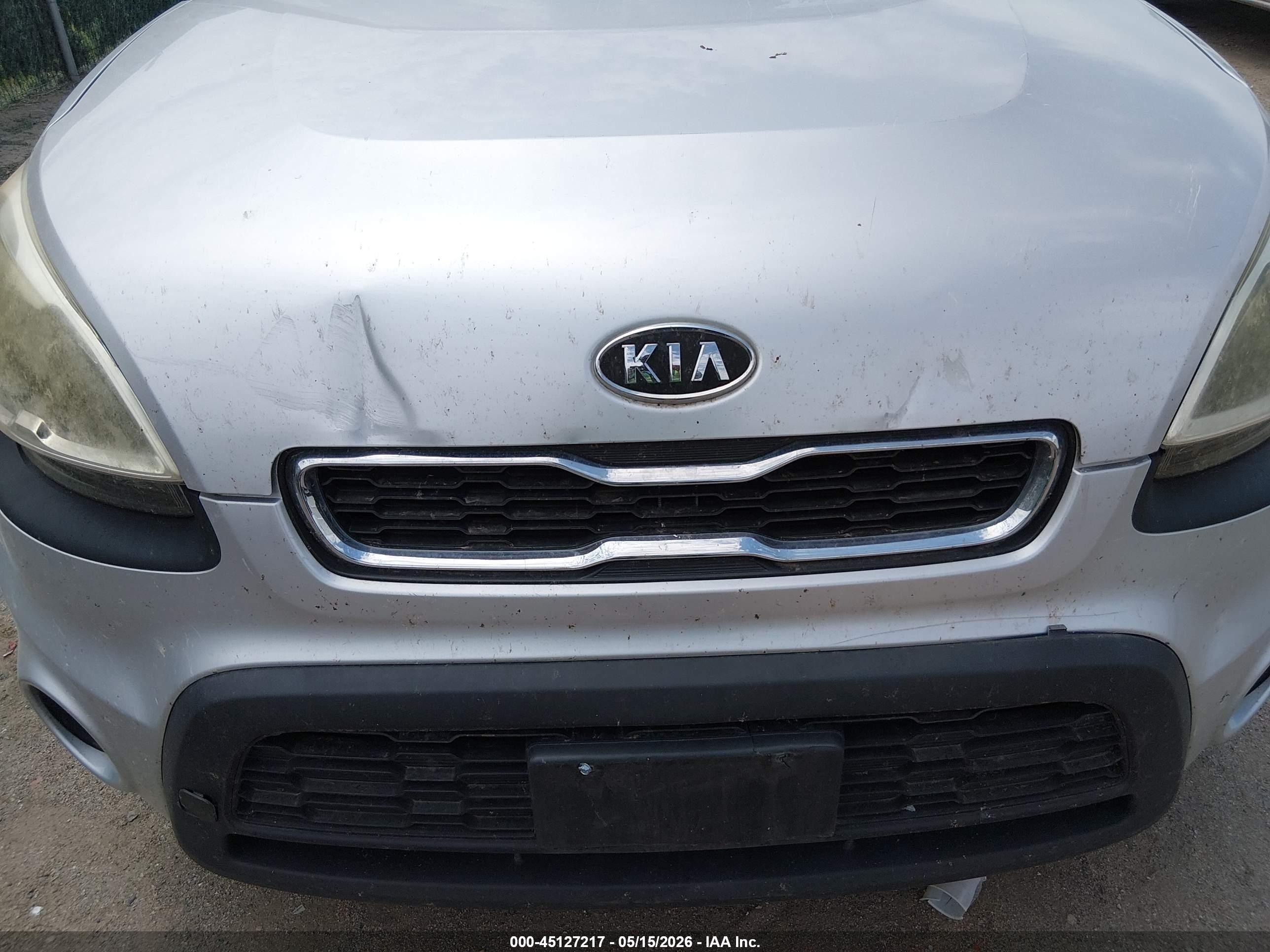 2012 Kia Soul + Silver vin: KNDJT2A63C7435147