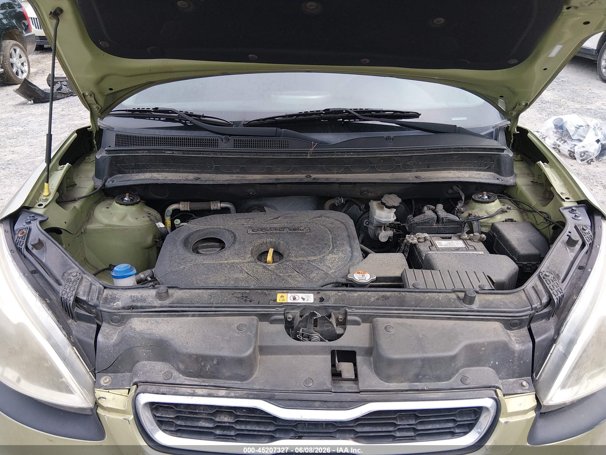 2012 Kia Soul + Green vin: KNDJT2A63C7443331