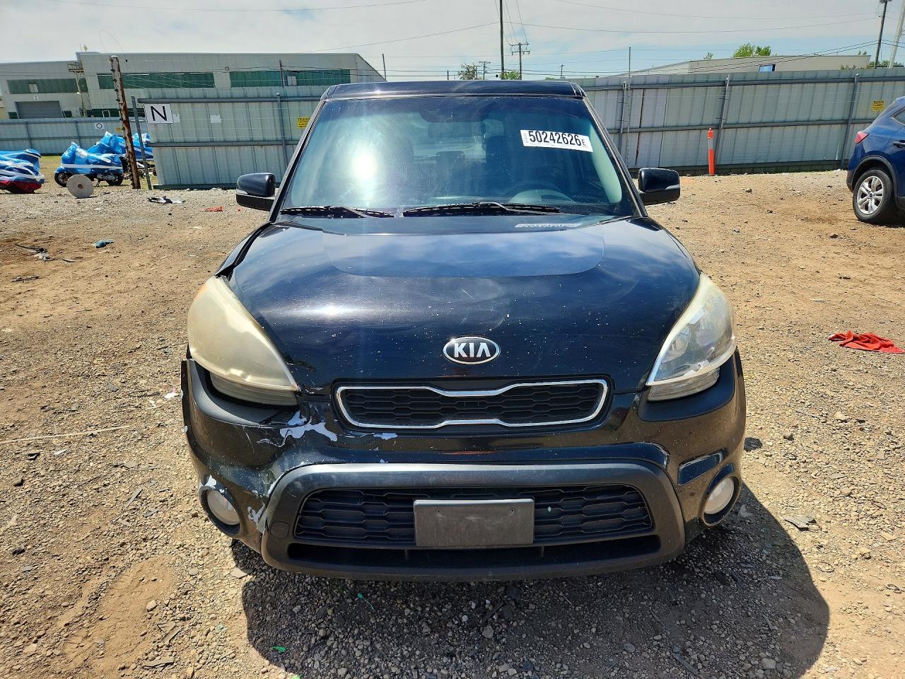 2013 Kia Soul Black vin: KNDJT2A63D7488156