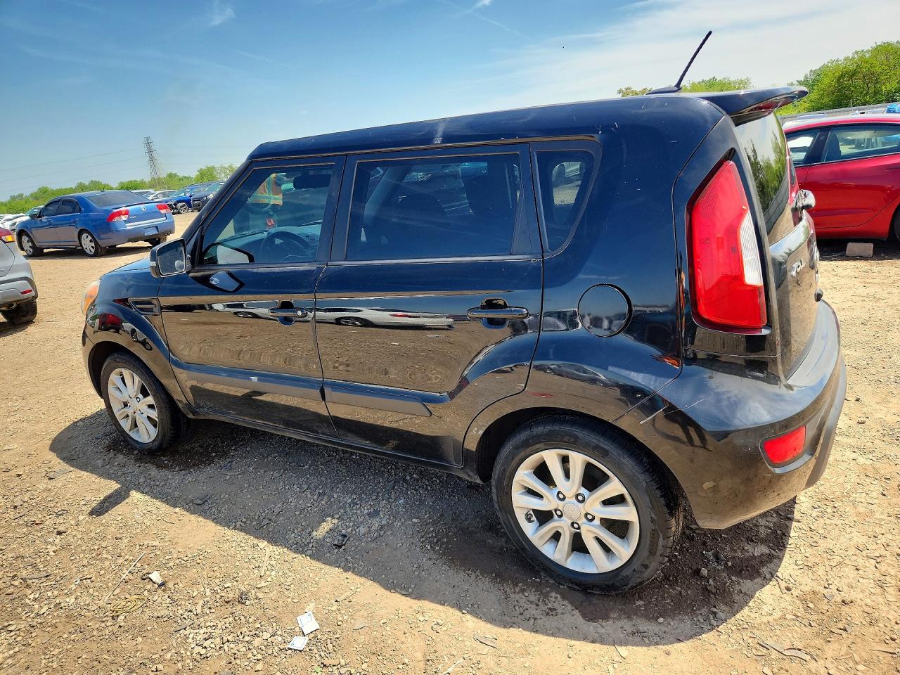 2013 Kia Soul Black vin: KNDJT2A63D7488156