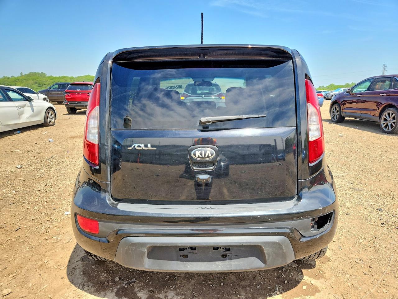 2013 Kia Soul Black vin: KNDJT2A63D7488156