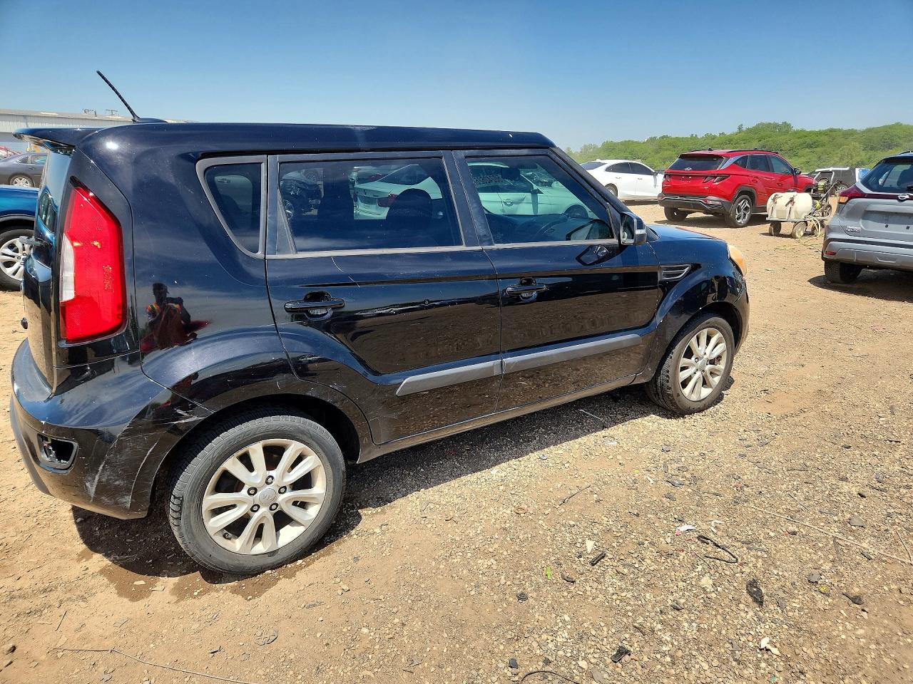 2013 Kia Soul Black vin: KNDJT2A63D7488156
