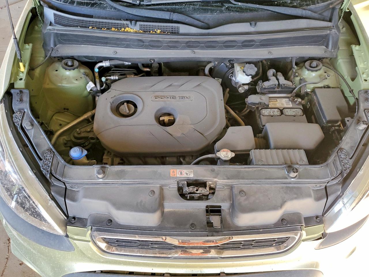 2013 Kia Soul + Green vin: KNDJT2A63D7528848