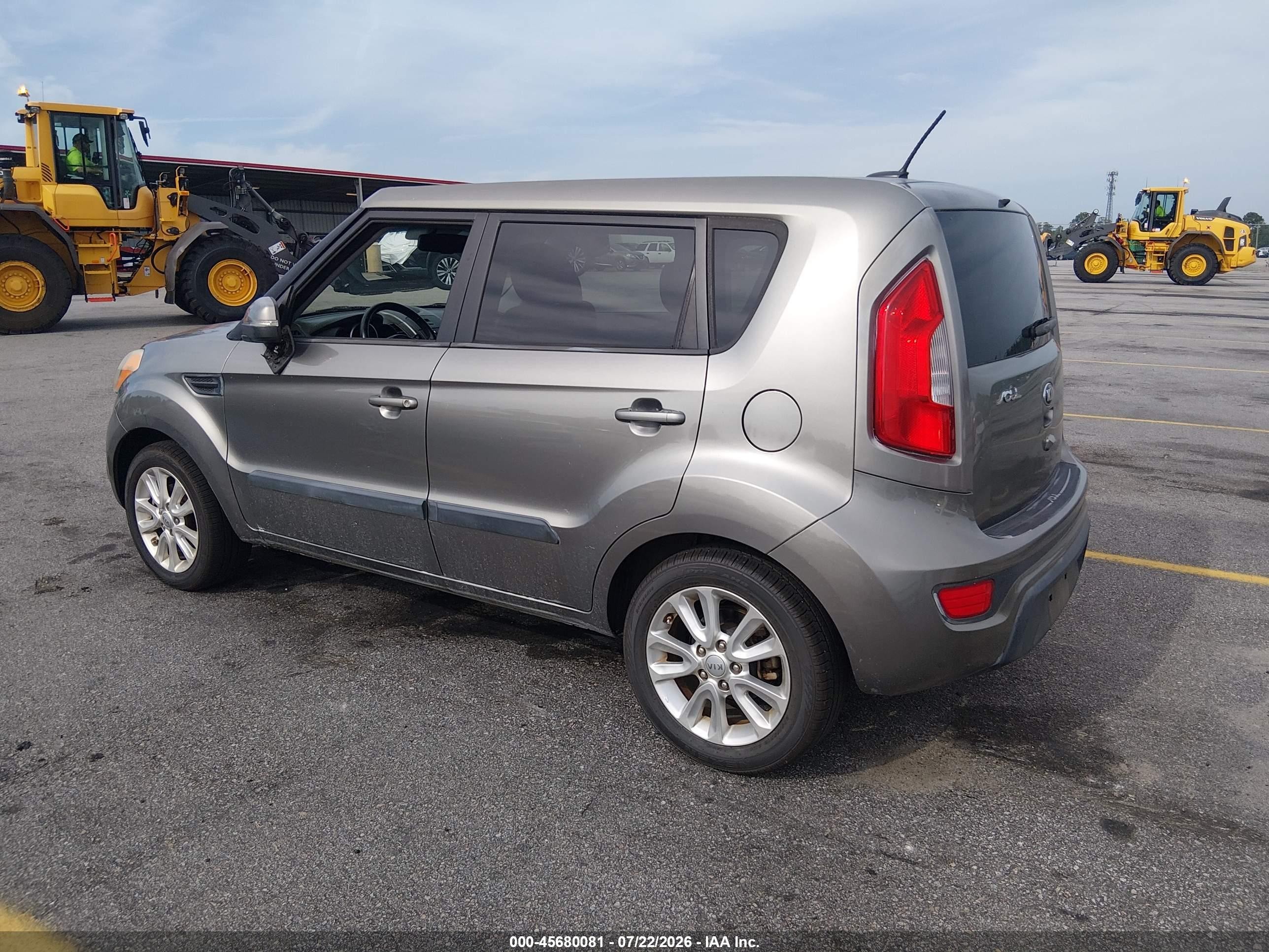 2013 Kia Soul + Gray vin: KNDJT2A63D7538134