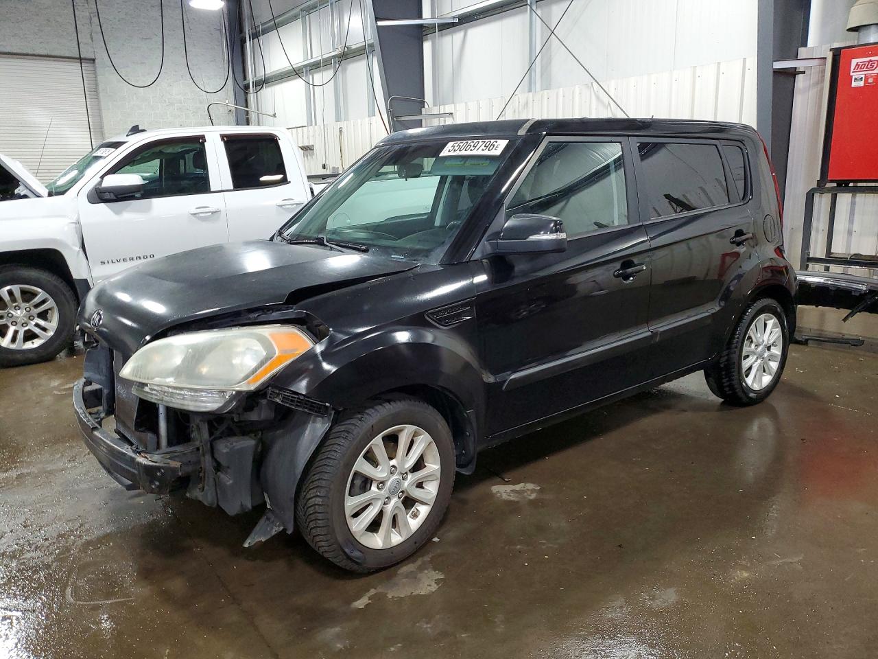 2013 Kia Soul + Черный vin: KNDJT2A63D7538358