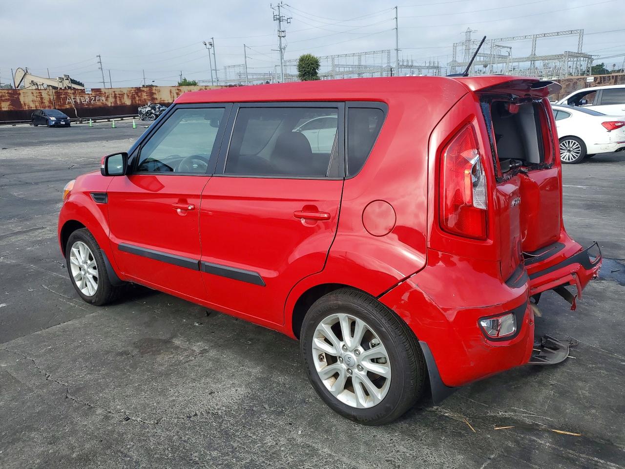 2013 Kia Soul + Красный vin: KNDJT2A63D7566984