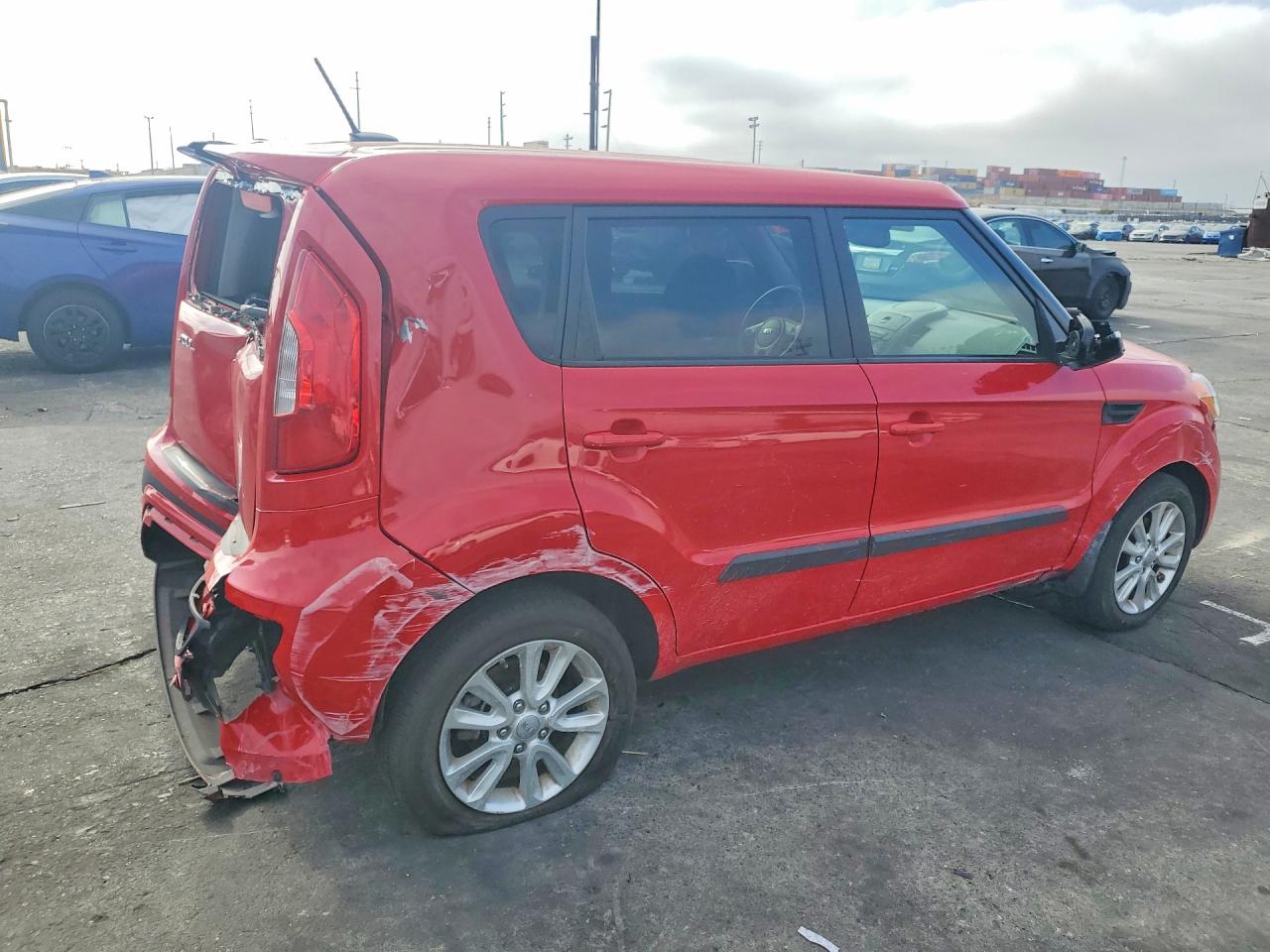 2013 Kia Soul + Красный vin: KNDJT2A63D7566984