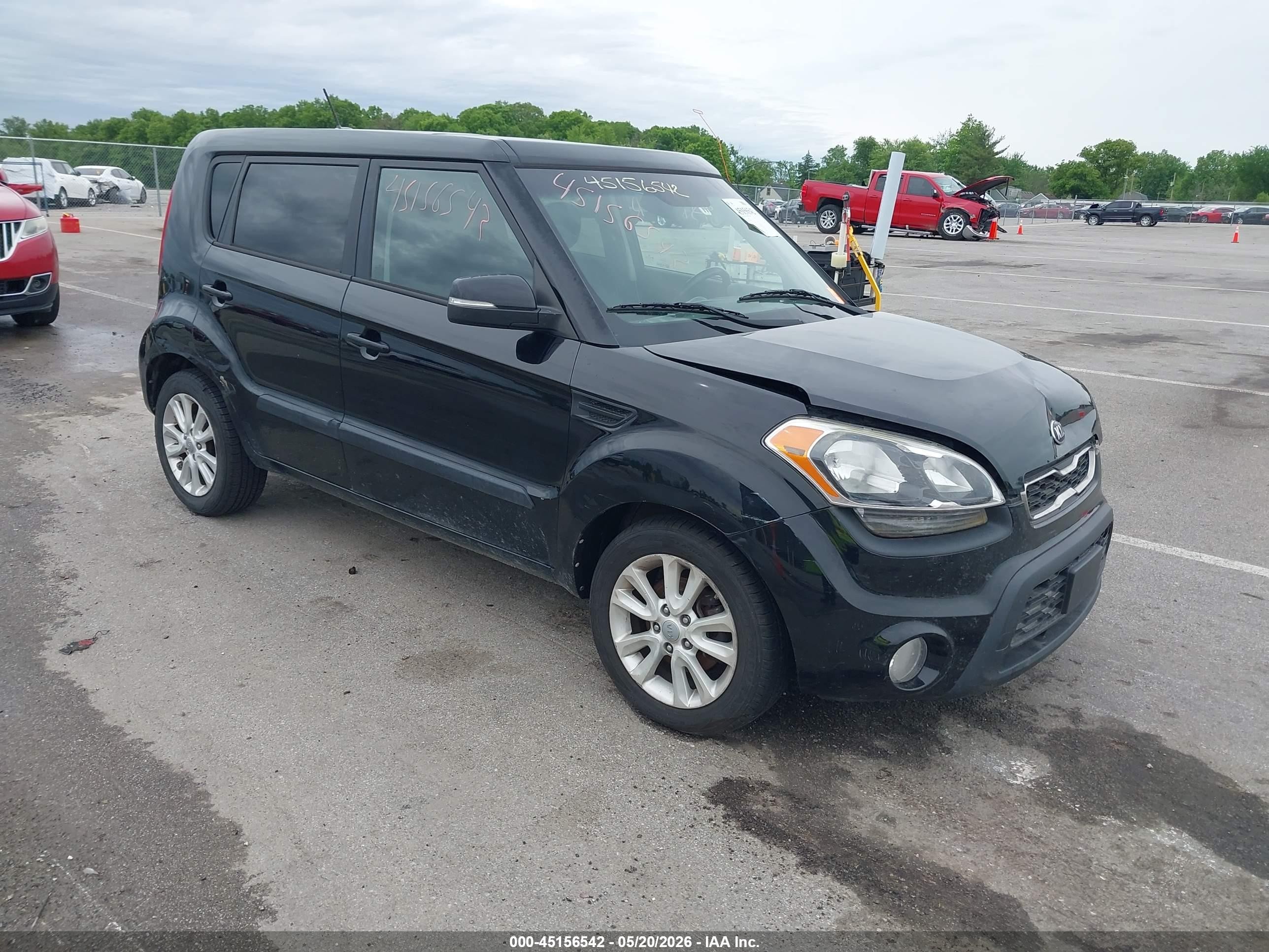 2013 Kia Soul + Черный vin: KNDJT2A63D7598320